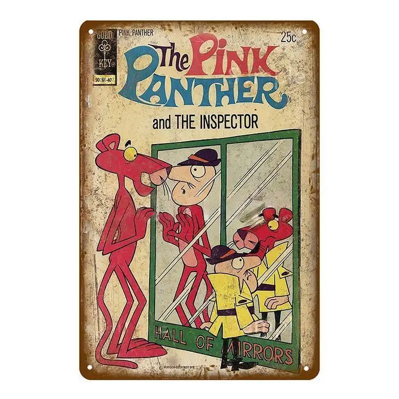 

Винтажная Металлическая Табличка С Комиксом И Мышкой, Вывеска Для Паба, Настенный Декор, Домашний Декор
