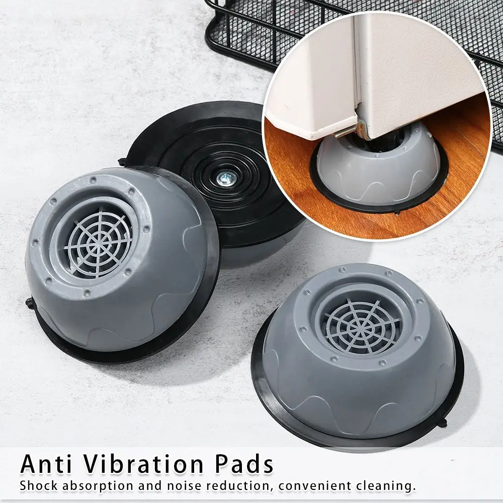 1/4Pcs Washing Machine Universal Anti-Vibration Feet Pads Washer Dryer Refrigerator Base Moisture-proof Non-Slip Pads