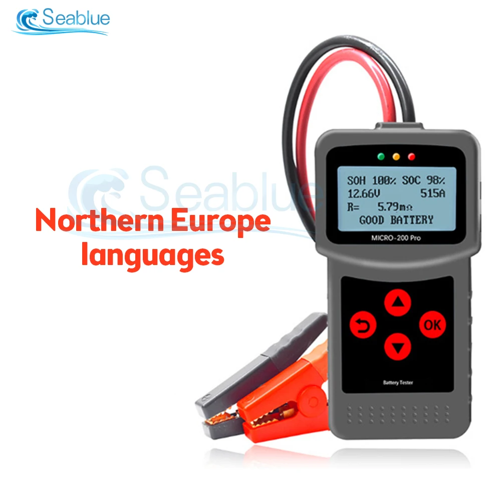 

Цифровой тестер аккумуляторов Aideepen Micro-200 Pro 12/24В