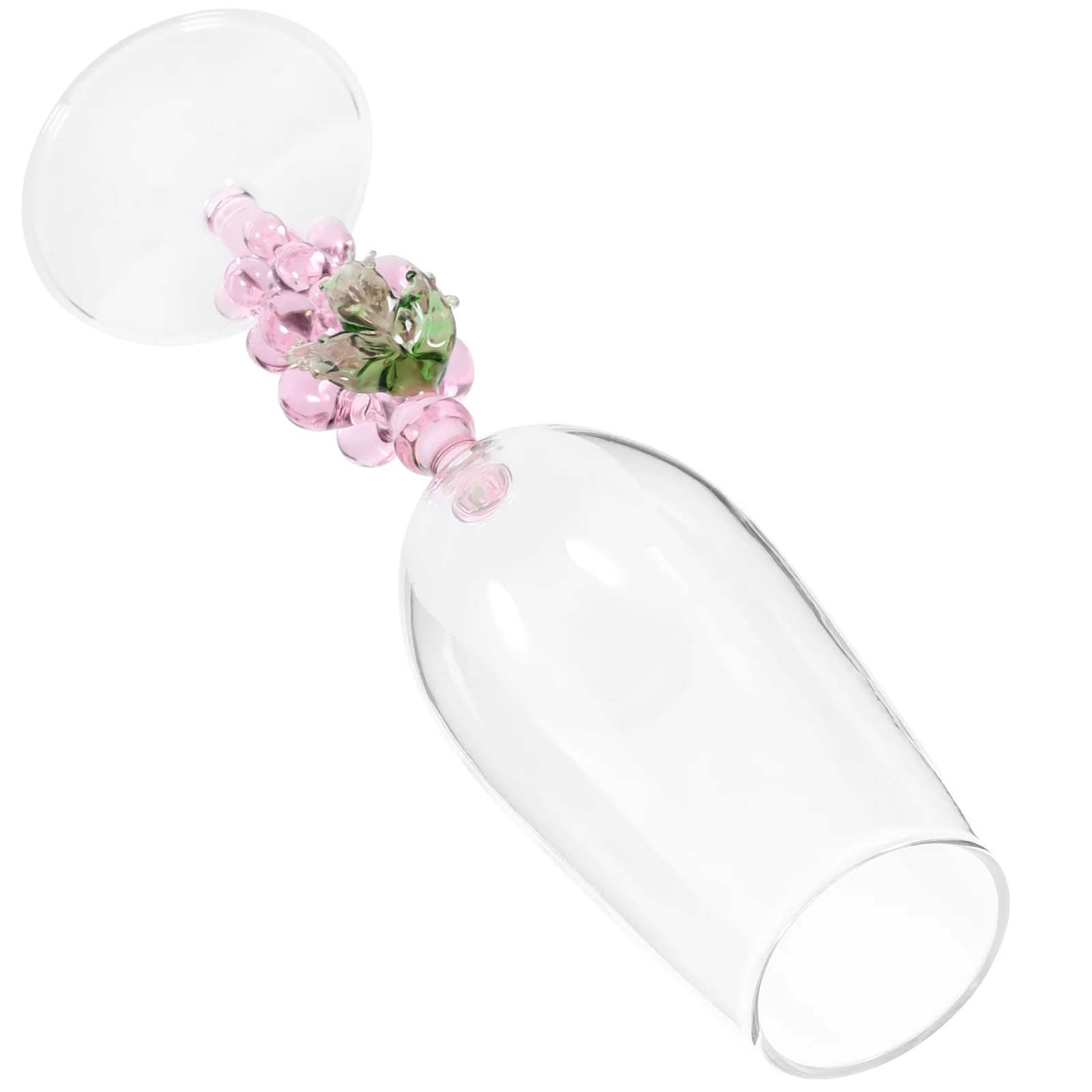 

Glass High Foot Party Flute Goblet Container Delicate Cup Decorative