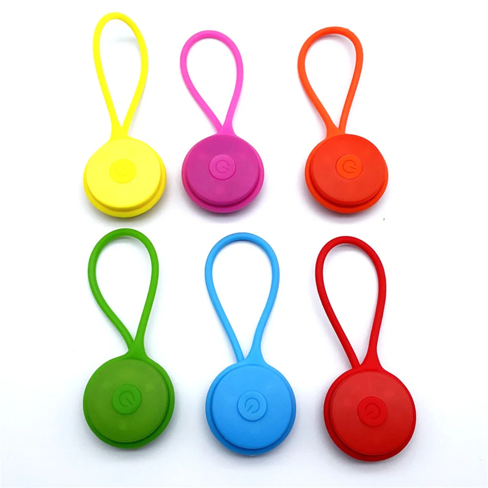 

Silicone Backpack Light Portable Popular Bicycle Accessories Highlight Light For Night Riding Running Mini Bicycle Light Hiking