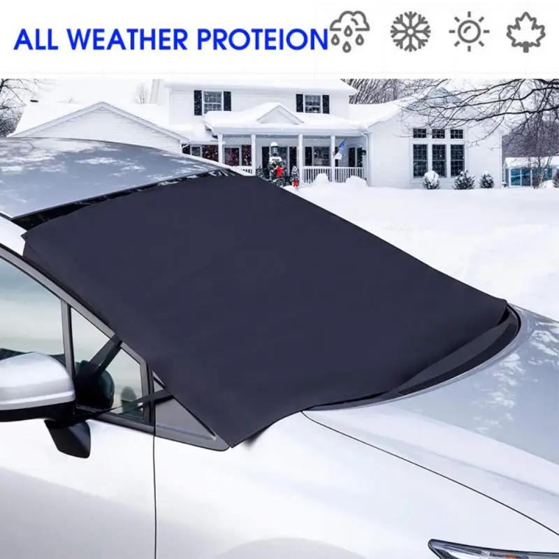 

Anti-frost Sunshade Protector Car Protector Covers Oxford Fabric Waterproof Automobile Snow Cover Windshield Snow Cover