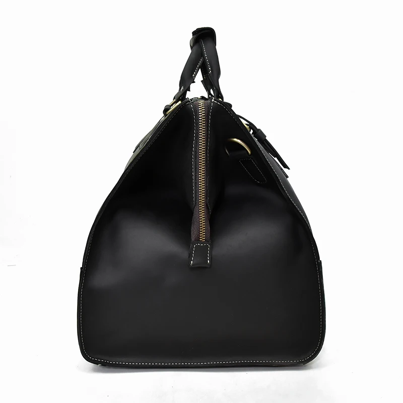 Мужская кожаная дорожная сумка Crazy Horse 18 дюймов большая вместительная унисекс