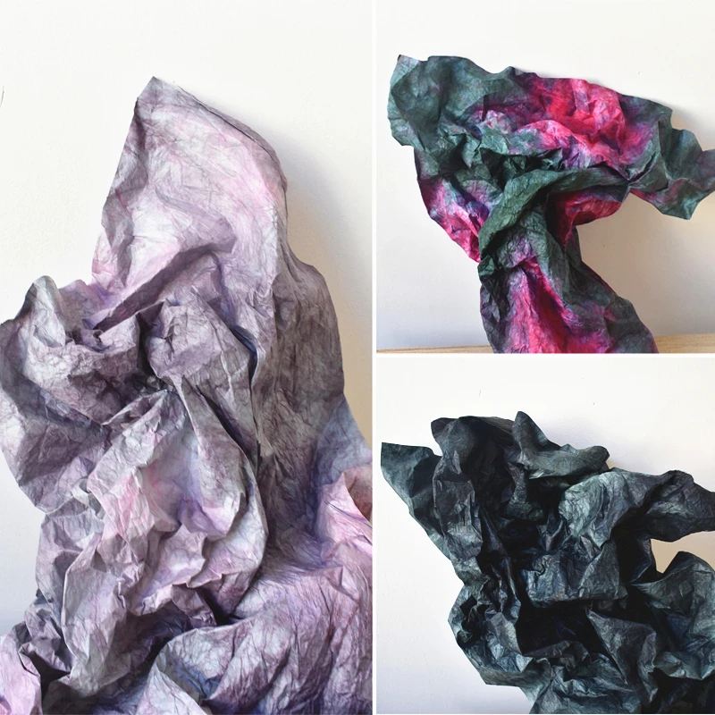 Чернила для мытья галстука смесь красителей узор плиссированная бумага