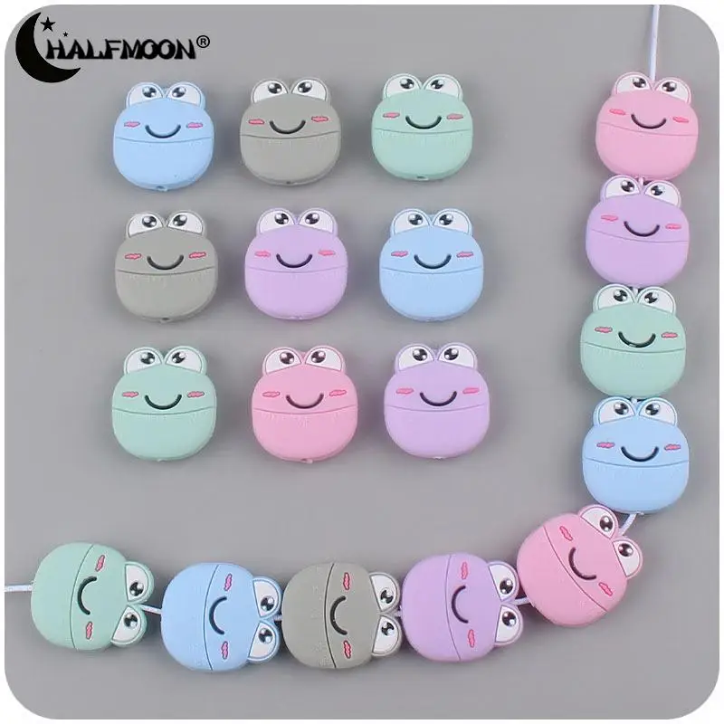 

5 шт., силиконовые бусины для прорезывания зубов