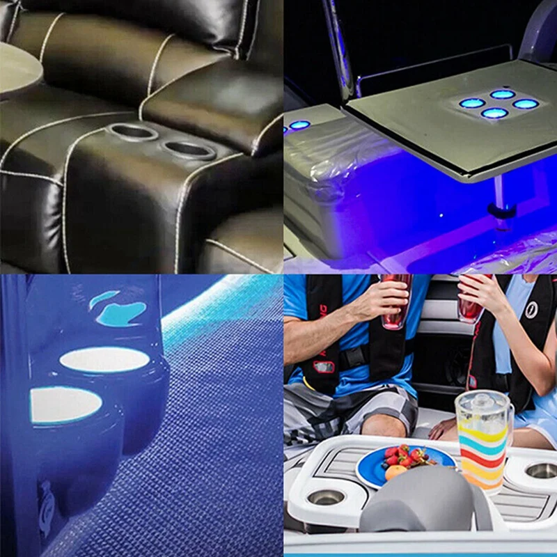 Встраиваемый пластиковый подстаканник для напитков 6 шт. держатель со сливом