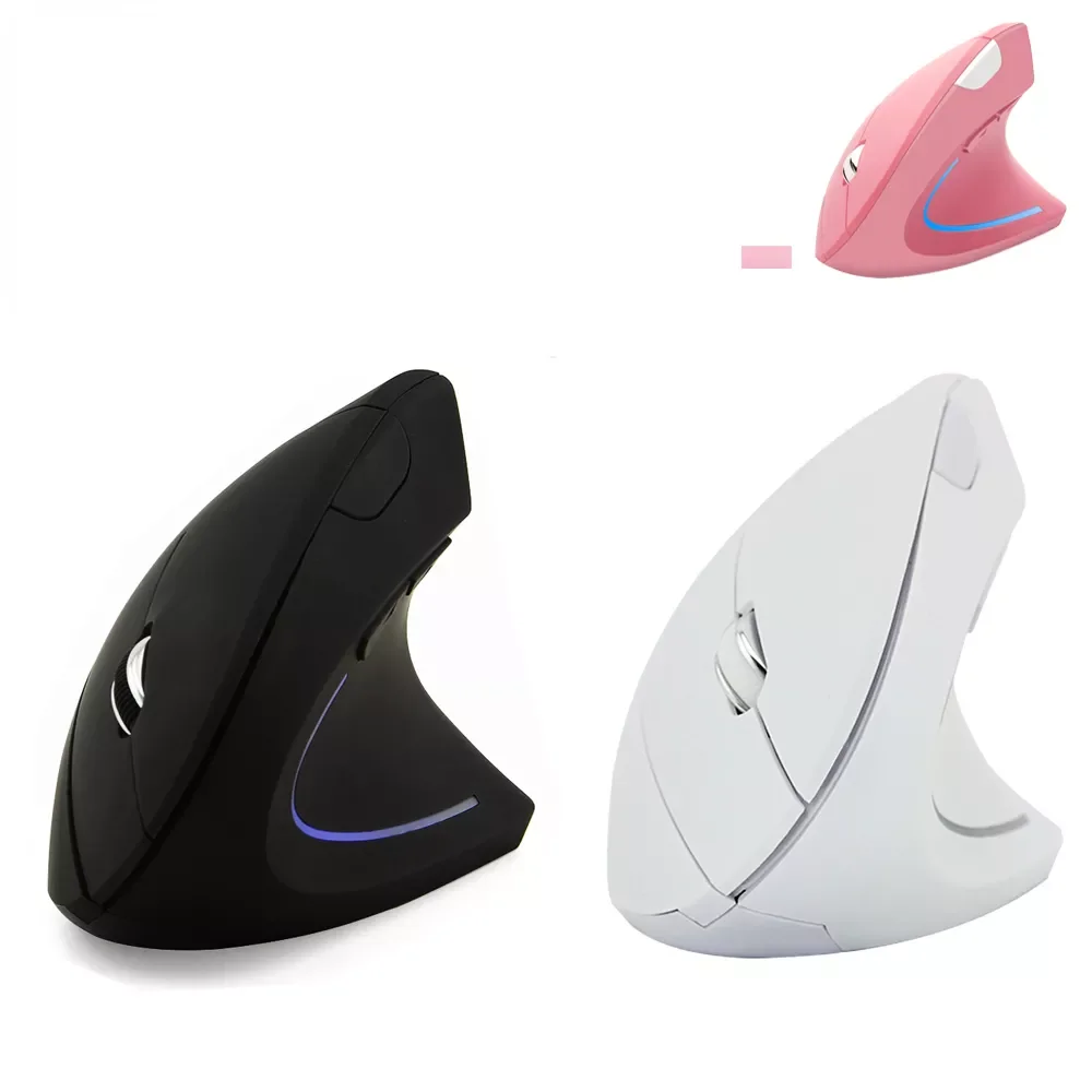 

LY Vertical Mouse 2.4G Wireless Computer Gaming Mice USB Optical DPI Mouse Right Left Hand For Laptop PC Desktop