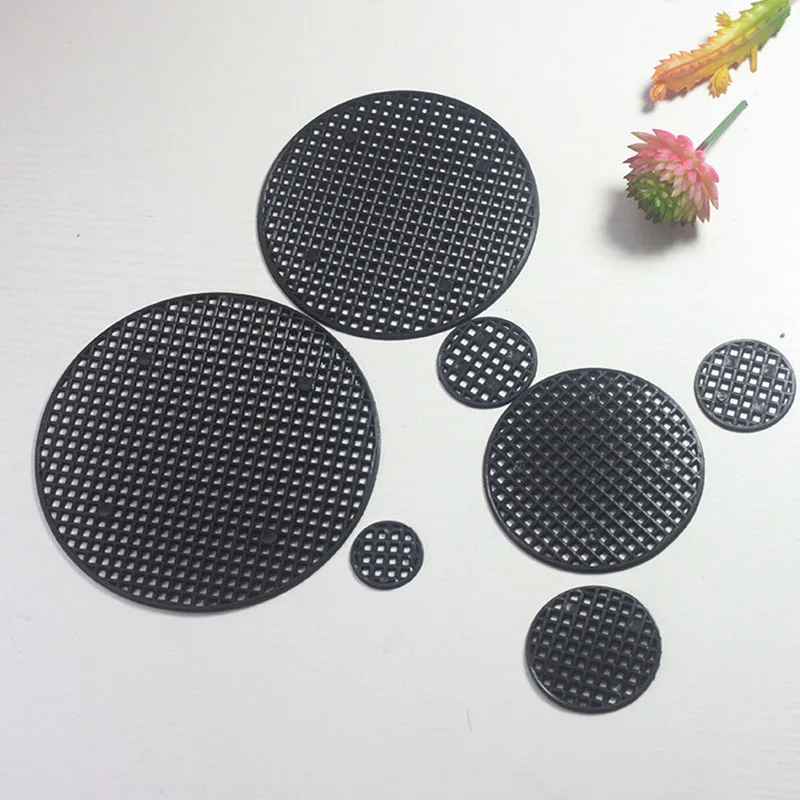 

10/20/50/100Pcs Flower Pot Hole Mesh Pad Bonsai Pot Bottom Grid Mat Prevent Soil Loss Breathable Gasket Leakproof Drainage