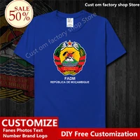 mozambique army t shirt t shirt custom jersey fans diy name number logo high street fashion hip hop loose casual t shirt