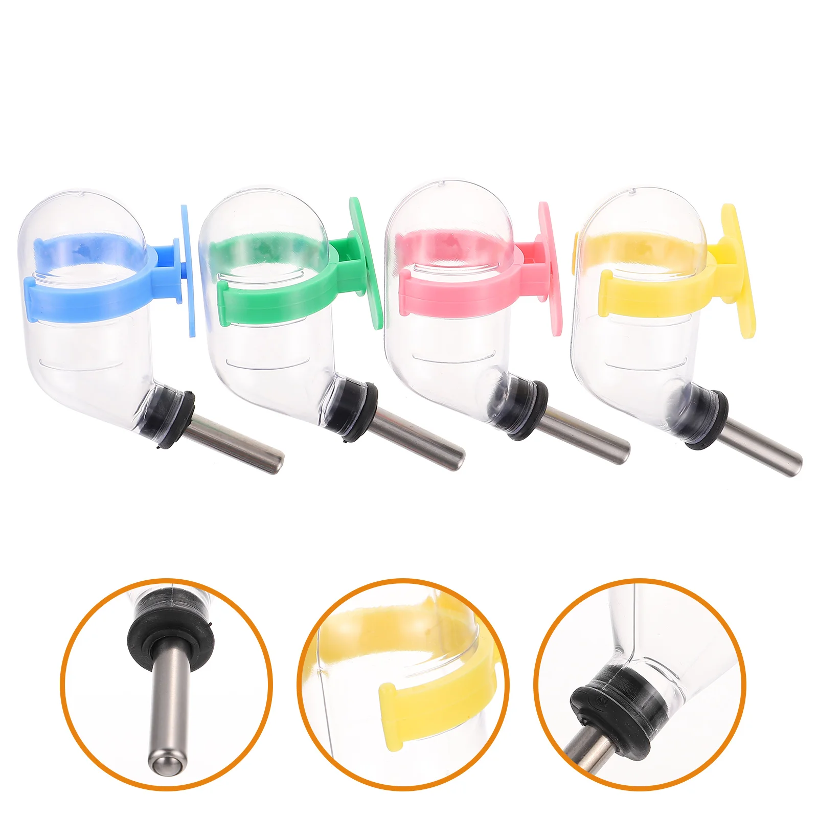 

Water Bottle Hamster Rabbit Dispenser Feedercage Animal Petbunnyguinea Supplies Accessories Waterer Dog Gerbil Ratpoultry