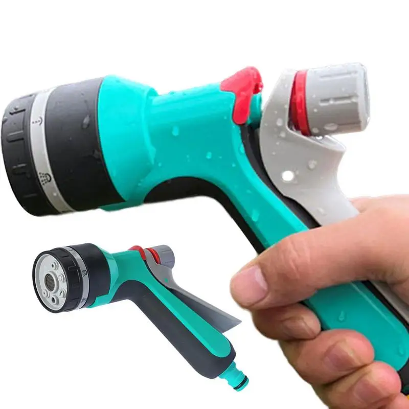 

7 шаблонов, садовые Водяные Пистолеты, шланг, сопло, многофункциональный распылитель воды для мытья автомобиля, трубка, трубка, сопло, сбрызгивающие инструменты