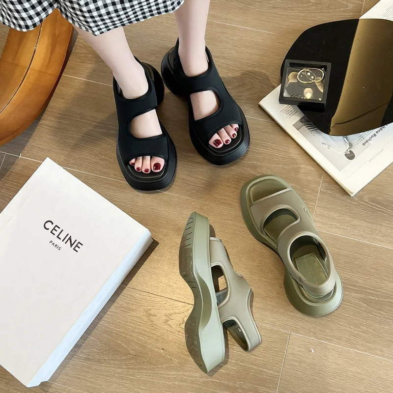 

2023 New Casual Women Gladiator Shoes Wedges Platform Women's Sandals Rome Fashion Comfy Summer Quality Shoes