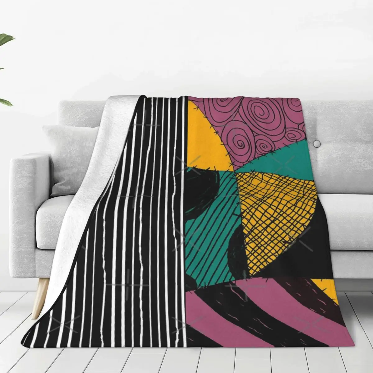 Универсальное офисное одеяло Джека и Салли Four Seasons может быть запуск подарок на