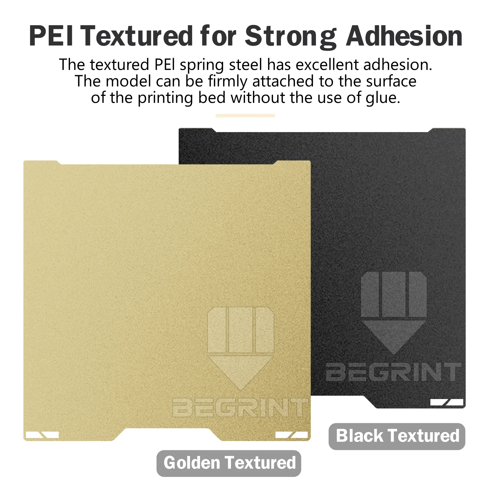 Фото Для Bambu Lab A2L H2C PEI Build Plate 335x325 мм, двусторонняя пленка из PET, PEO, PEY, H1H, магнитная пружинная стальная пленка H2C Spray №2