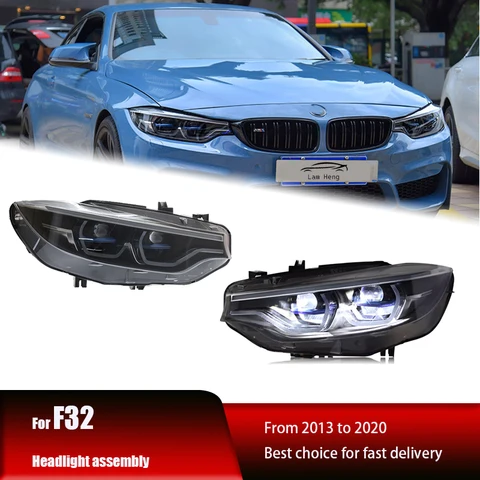 Подходит для фар серии 13-20 BMW 4 в сборе F32, Модифицированная новая искусственная линза, дневная подсветка