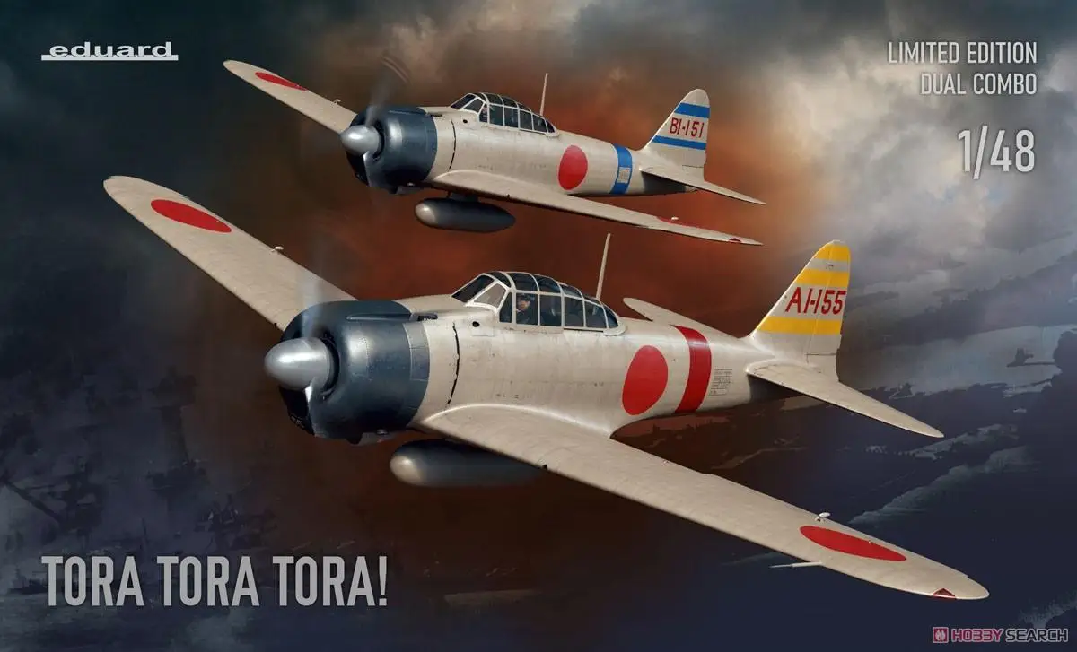 Eduard EDU11155 1/48 A6M2 Zero Type 21 over Pearl Harbor Dual Combo Limited Edition model kit
Eduard EDU11155 1/48 A6M2 Zero Type 21 over Pearl Harbor Dual Combo Limited Edition model kit