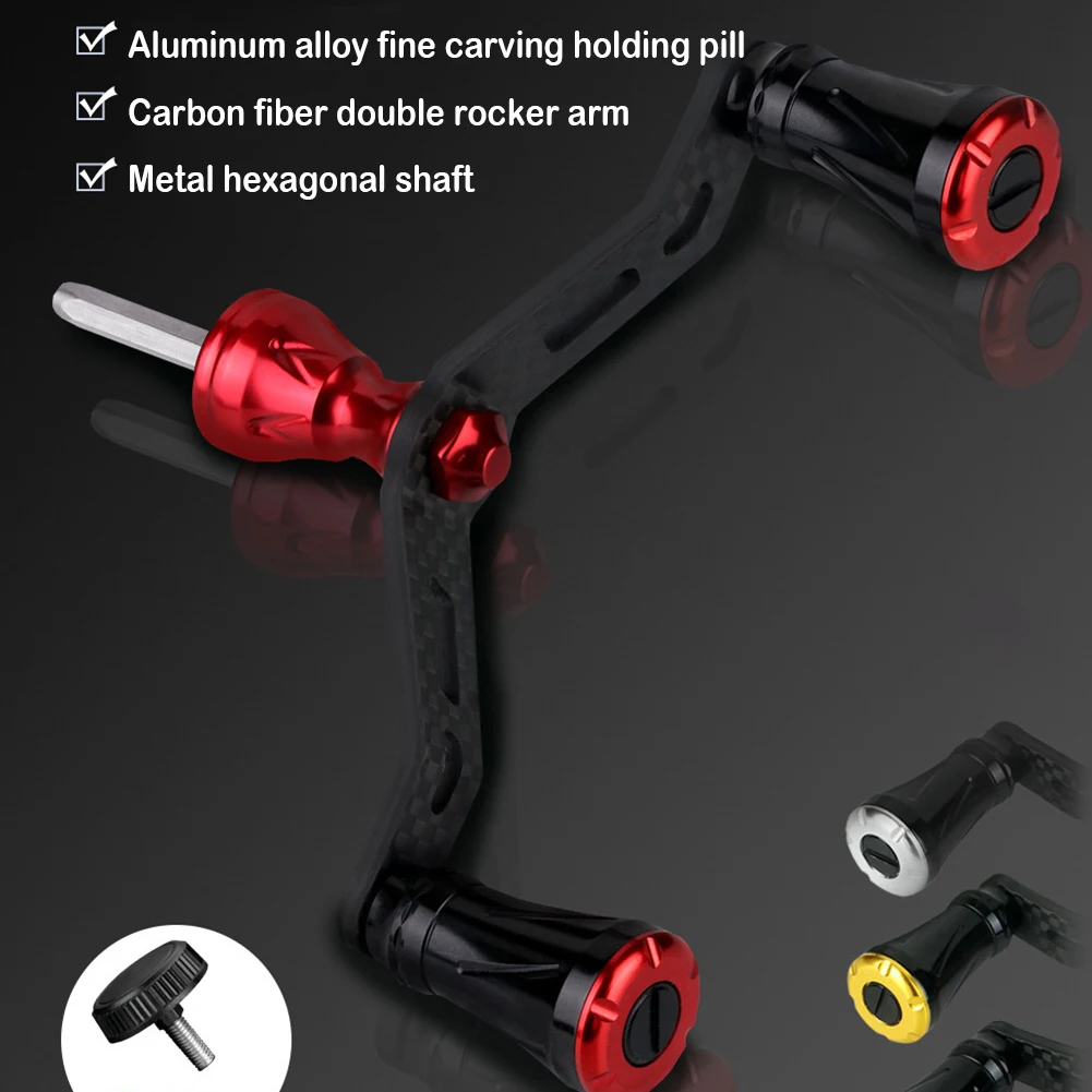 

Универсальная карбоновая рыболовная спиннинговая ручка, металлическая Рыболовная катушка, Сменные ручки, рукоятка, рыболовные снасти, акс...