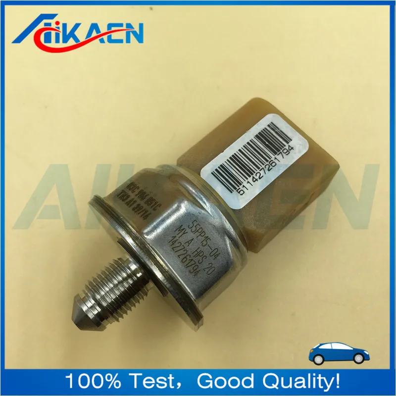 

55PP15-04 Original Fuel Rail Pressure Sensor 03C906051C 03C 906 051C 55PP15-04 For A u d i A3 1.4L A4 A5 A6 A7 Quattro S4 S5 S6