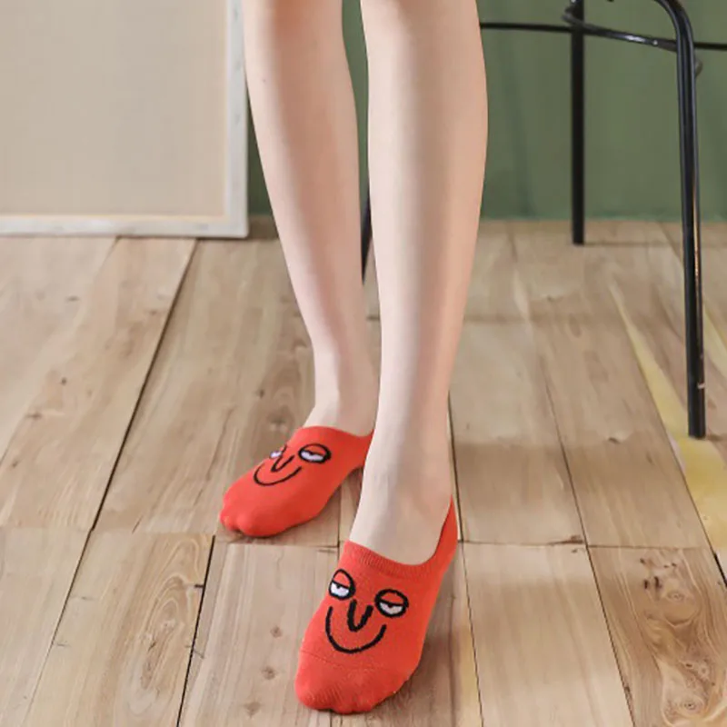 3 Pairs Sock for Women Cotton Short Crew Ankle Low-Cut Breathable Cute Socks Summer Casual Anti Slip Socks Fashion Funny Socks