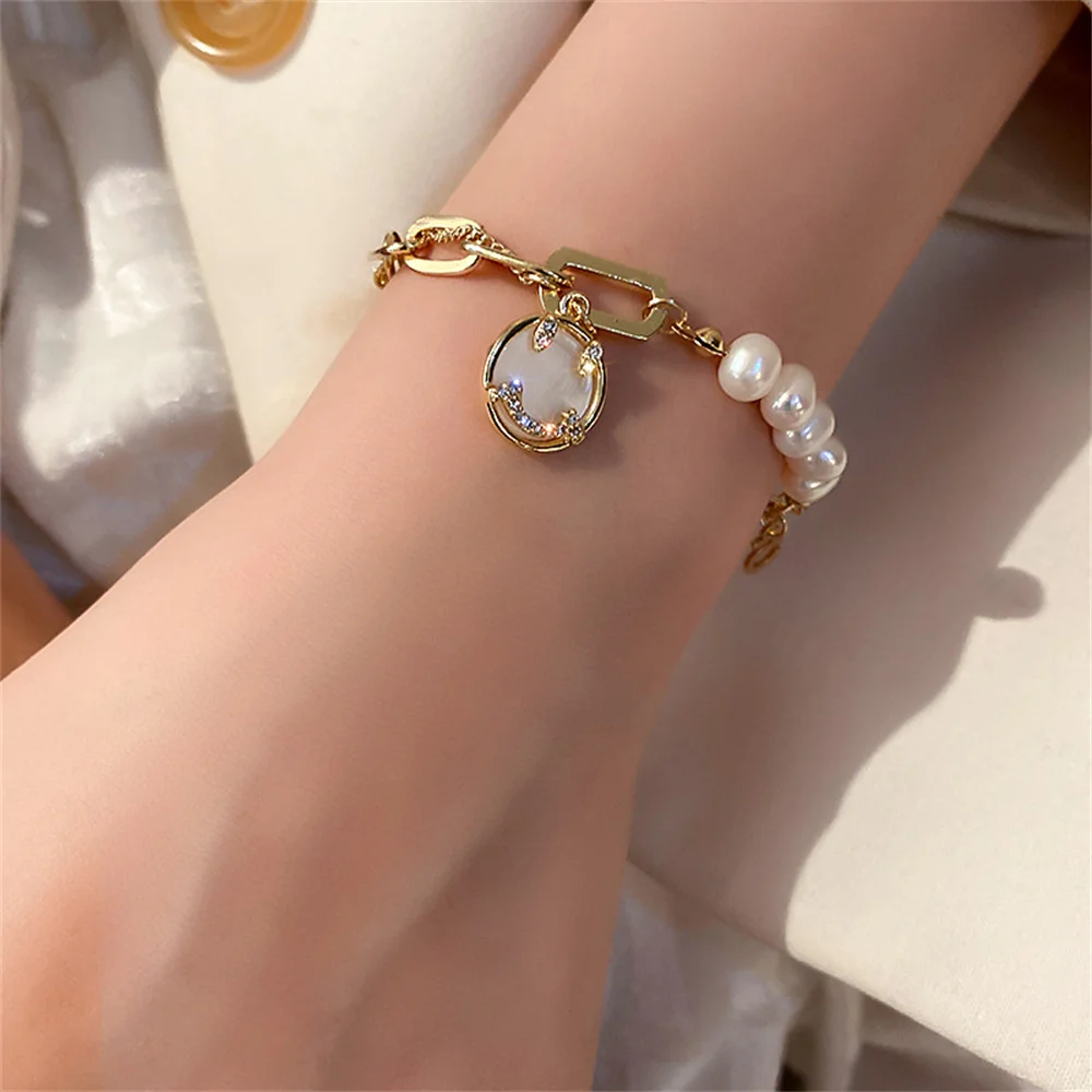 Регулируемые браслеты для женщин модные золотые цепи с кубическим цирконием