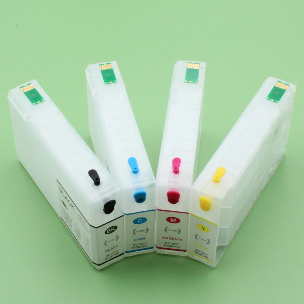 

4color*100ml/pc IC90 Empty refillable ink cartridge with Auto Reset Chip for Epson PX-B750F B700 B675F printer
