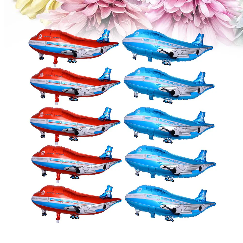 

Airplane Ballon Balloon Toy Foildecor Party Balloonscloudplane Kid Large Supply Fighter Ballons Themed Aluminum Inflate Car Kids