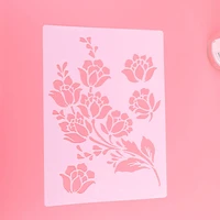 2129 7cm spring flower stencils diy walls layering painting scrapbooking coloring embossing album decorative crafts template
