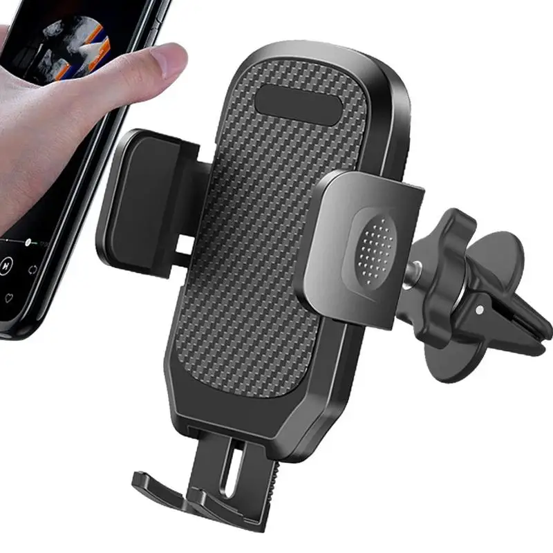 

Автомобильное крепление для телефона на вентиляционное отверстие автомобильный держатель с зажимом на вентиляционное отверстие крепление для сотового телефона Подставка для телефона Универсальный Автомобильный держатель для телефона крепление