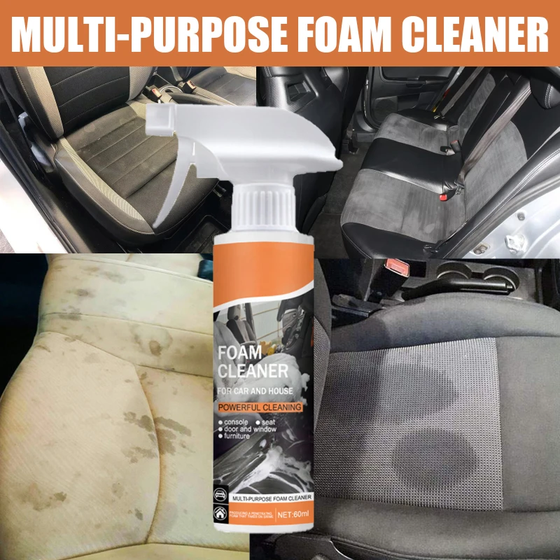 Новый автомобильный набор для чистки пены автомобильное сиденье салон
