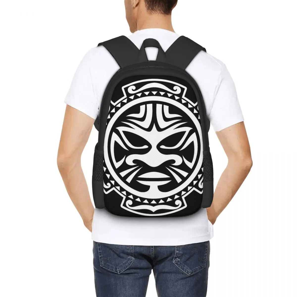 Aztec Totem Mayan Culture Native Civilization Gift Backpack for Girls Boys Travel RucksackBackpacks for Teenage school bag