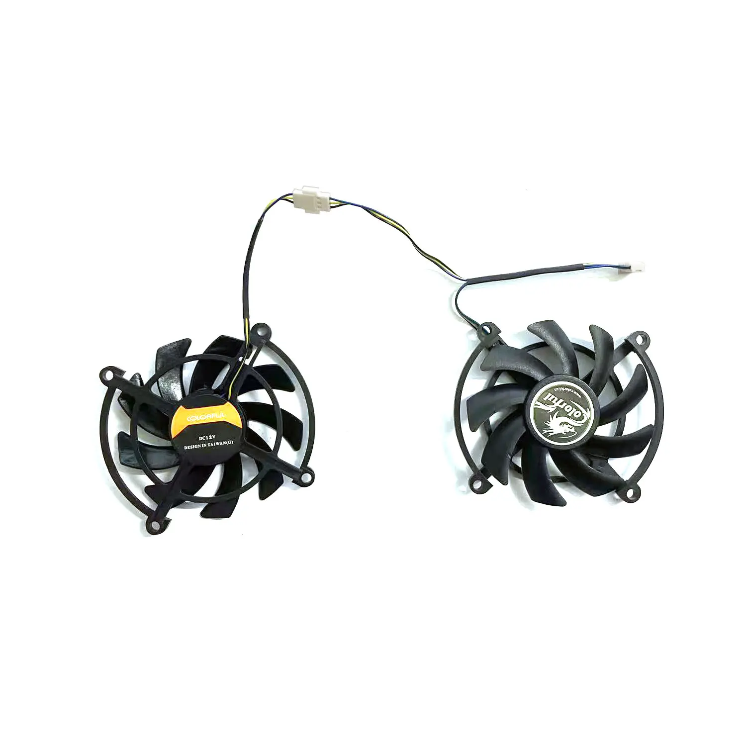 Подходит для красочной видеокарты Geforce GTX 1060 1070 85 мм 4-контактный графический