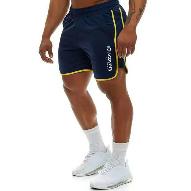 

2023 New Summer Gym Coach Shorts Quick Dry Breathable Running Shorts Casual Capris Sports Shorts M-5XL
