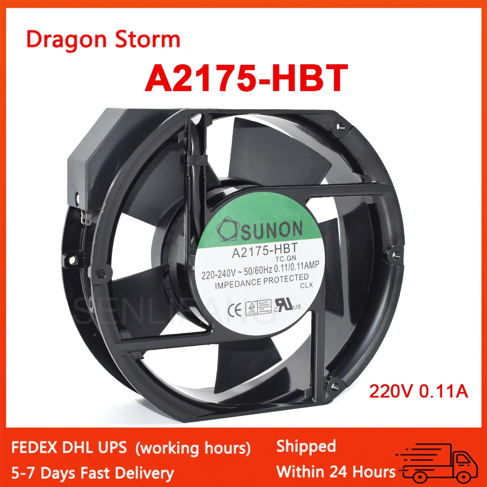 Хорошее качество для SUNON 1751 172*150*51 мм A2175-HBT TC.GN A2175-HBL 220-240 в А, вентилятор охлаждения шкафа для оборудования