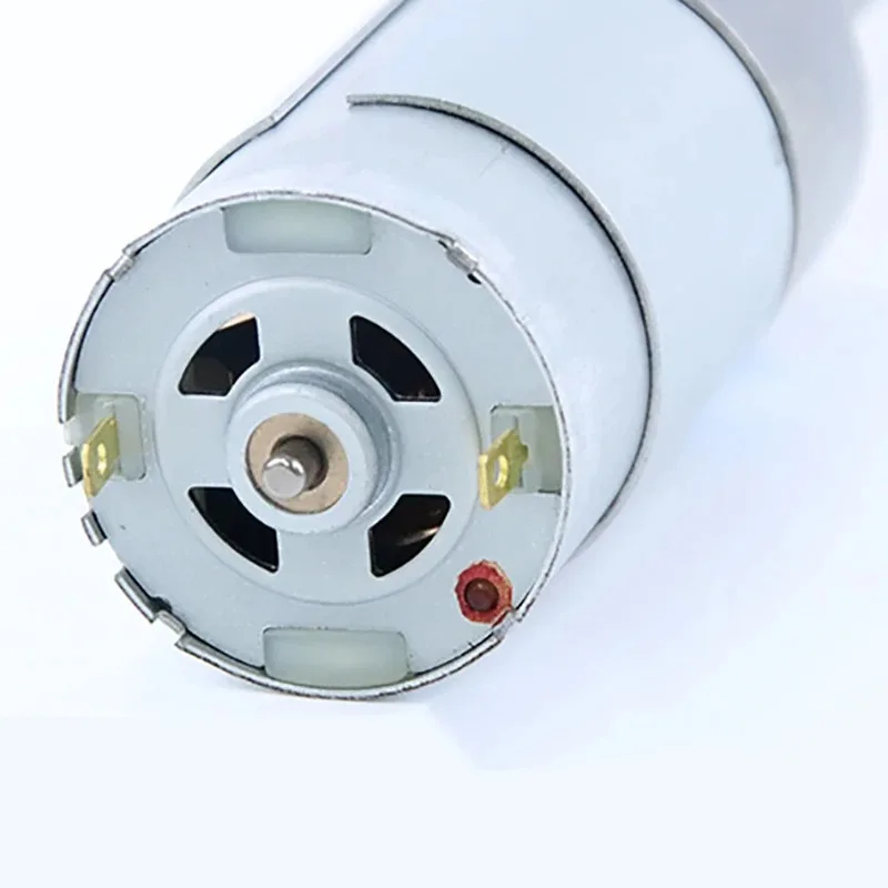 12 В 24 37 мм мотор-редуктор постоянного тока с металлической шестерней удлиненный