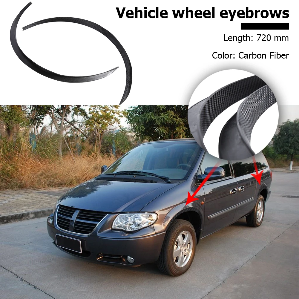 

2 шт., универсальные накладки на автомобильные крылья 72 см