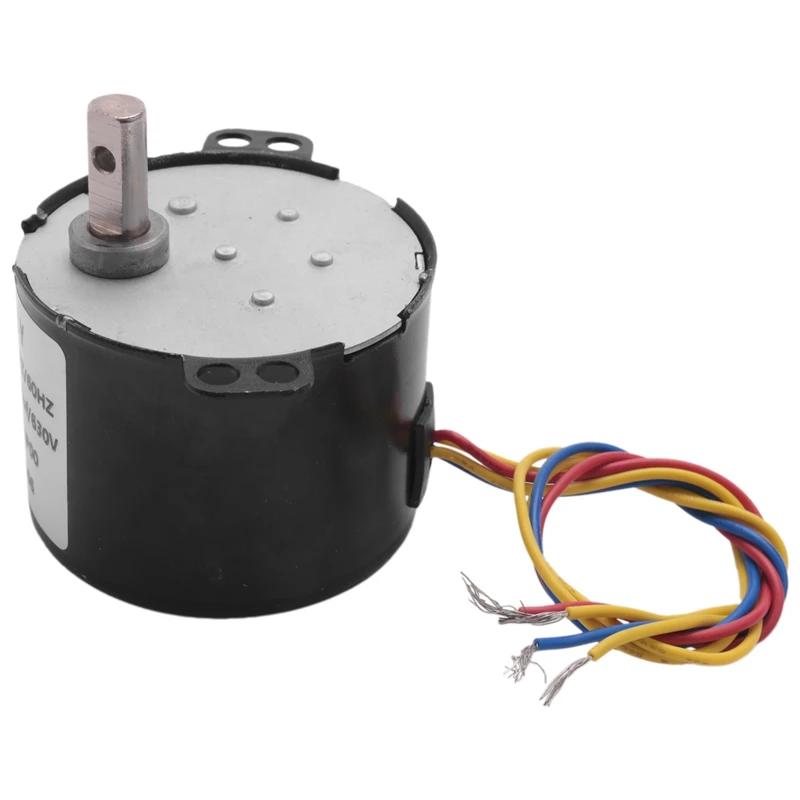 50Ktyz Ac220V 10W 0.5A 2.5R/ Min Permanent Magnet Synchronous Motor Ac Gear Reduction Cw / Ccw | AC