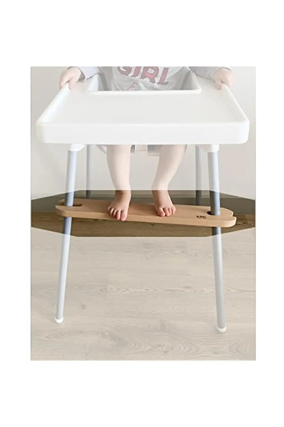

Brand: Ikea Antelope High Chair Compatible Support-Footrest-Wooden Footrest Katego