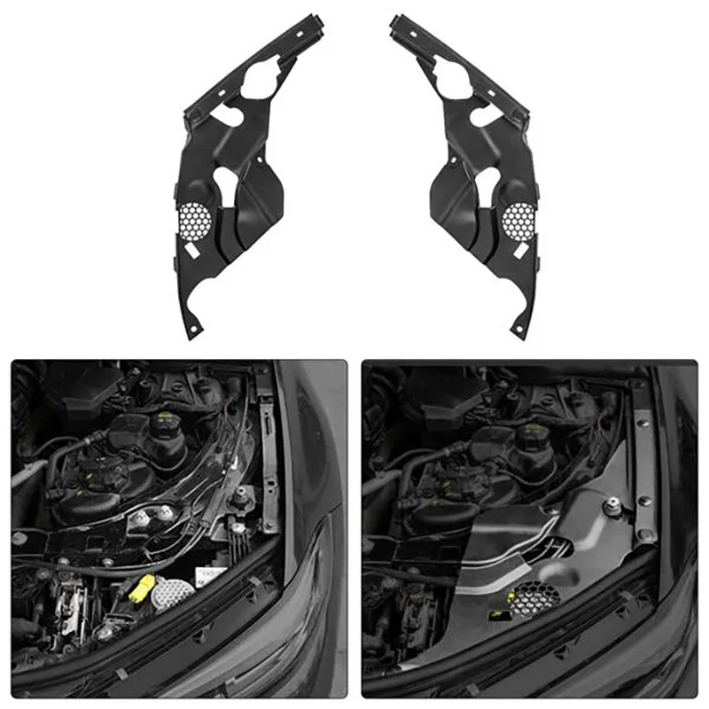 

For-BMW 3 Series G28 G20 2019+ Engine Protective Cover Engine Compartment Protective Cover Headlight Cover Modification