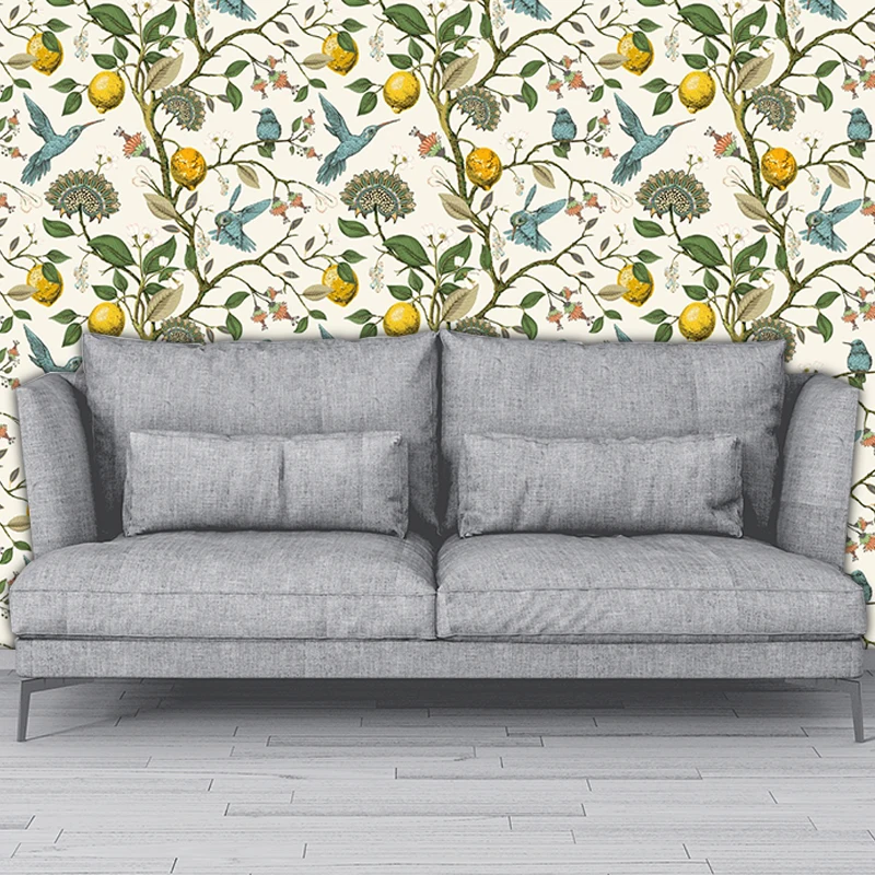 Рисунок 4 - Виниловые самоклеящиеся обои с животными и растениями