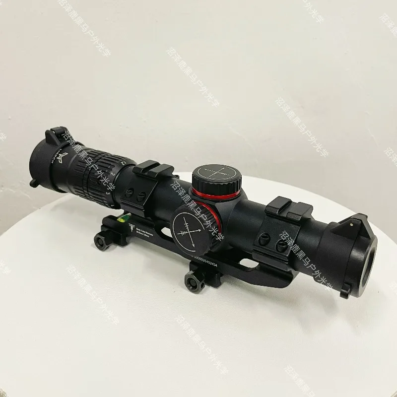 Фото Высококачественная оптика HT1.2-6X24 с 6-кратным увеличением, модель для декоративных украшений, запасные части для игрушечной рогатки высокой четкости. №1