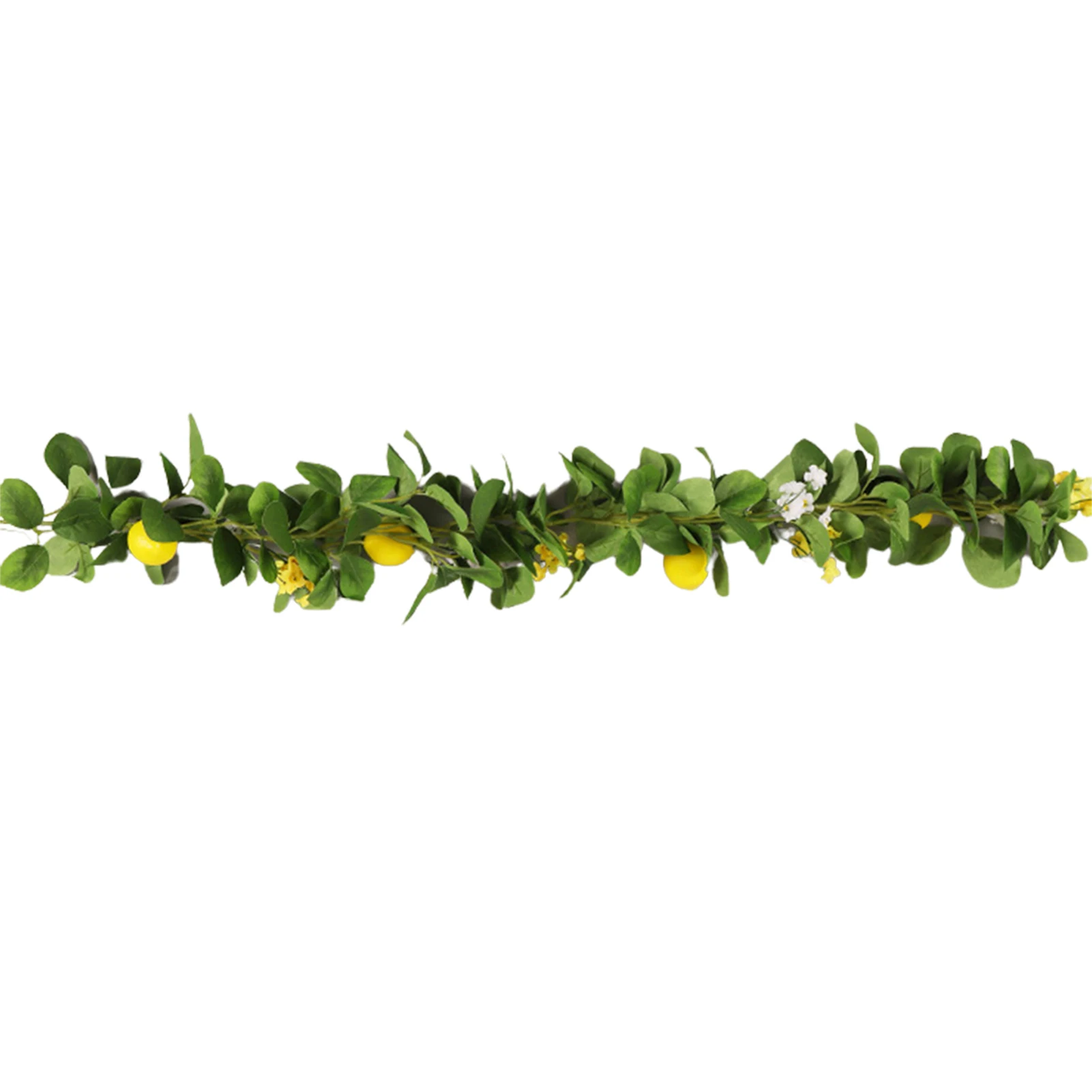 

Artificial Lemon Rattan Hanging Lemon Decorative Rattan With Greenery Leaves Silk Flower Hanging Lemon Decorations For Home
