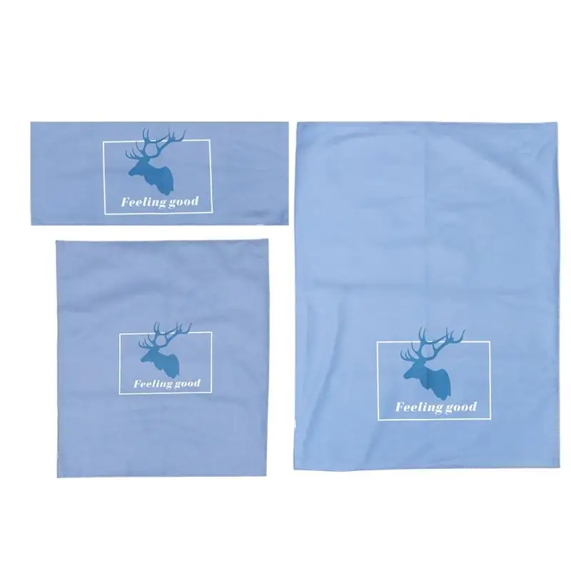 

3pcs/set Nordic Elk Deer Feeling Good Computer Dust Covers Keyboard Screen Cover 24 Inch