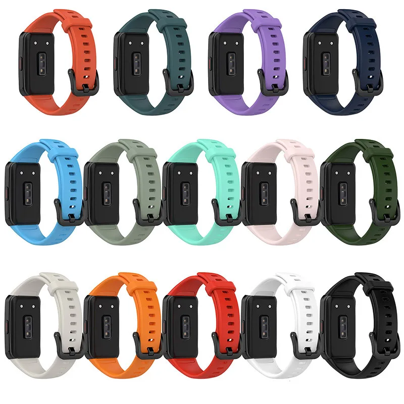 

Сменный силиконовый ремешок для Honor Band 7 6/Honor Band7 Band6, ремешок для наручных часов для смарт-устройств