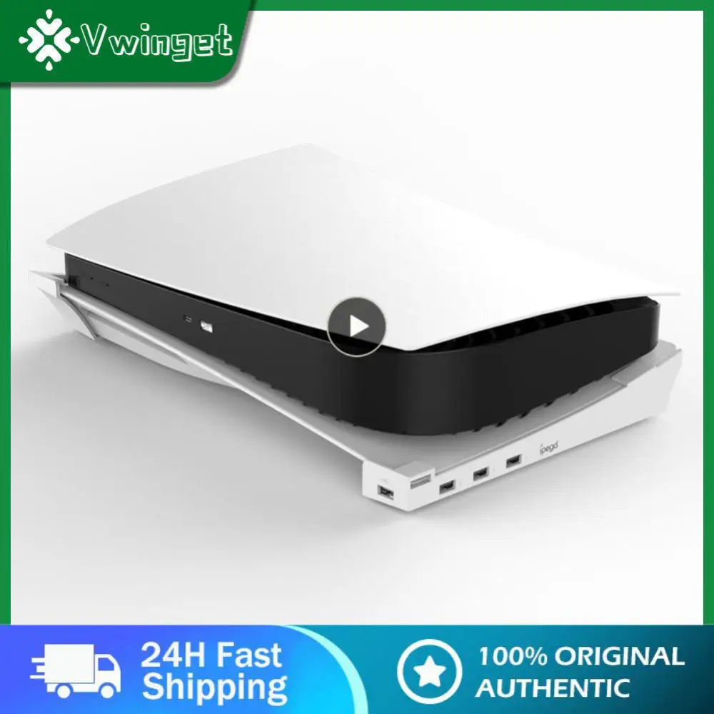 

With 4 Port Usb Game Host Rack Compatible With Ps5 Console Storage Horizontal Bracket Stand Ipega Ps5 Horizontal Stand