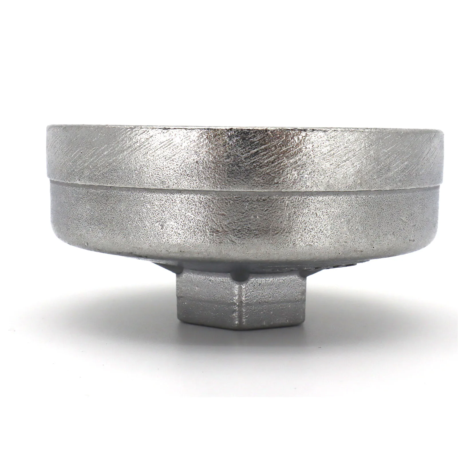 1 Автомобильный торцевой ключ для масляного фильтра серебристый 74 мм x 14