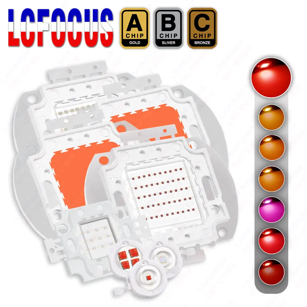 

Многоцветные светодиодные матричные бусины LCFOCUS LC-R&G&B&Y&A&O&DR&RB&P-C SERIES