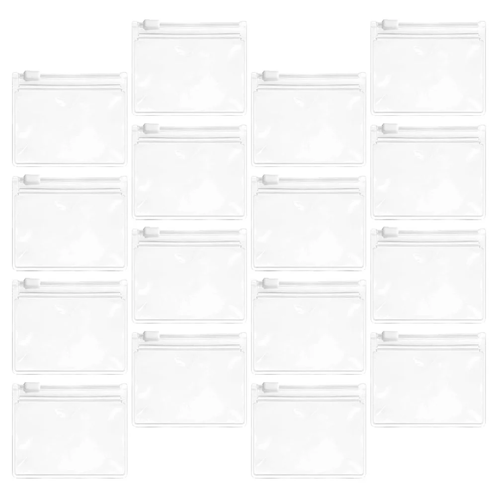 

Box Clear Bags Pouches Small Travel Container Seal Sealing Organizer