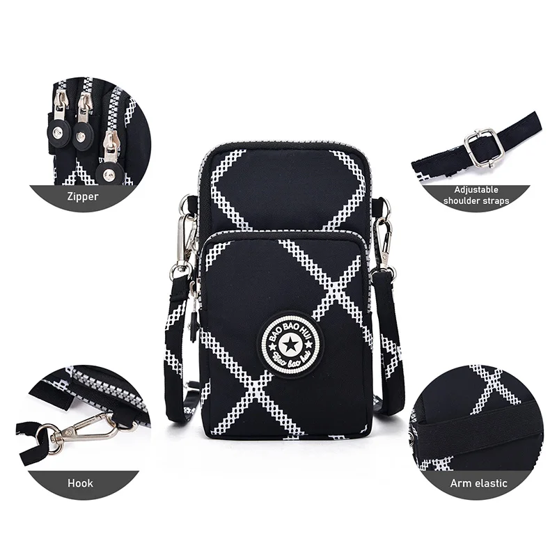 Universal Mobile Phone Bag For Samsung/iPhone/Huawei/HTC/LG Wallet Case Outdoor Arm Shoulder Cover Running Sports Pouch Pocket