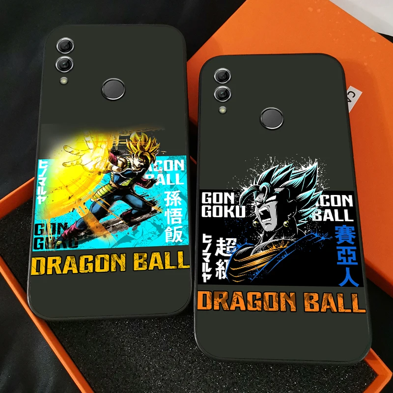 

Dragon Ball Saiyan Phone Case For Huawei Honor 7A 7X 8 8X 8C 9 V9 9A 9X 9 Lite 9X Lite Silicone Cover Black Soft Funda Carcasa
