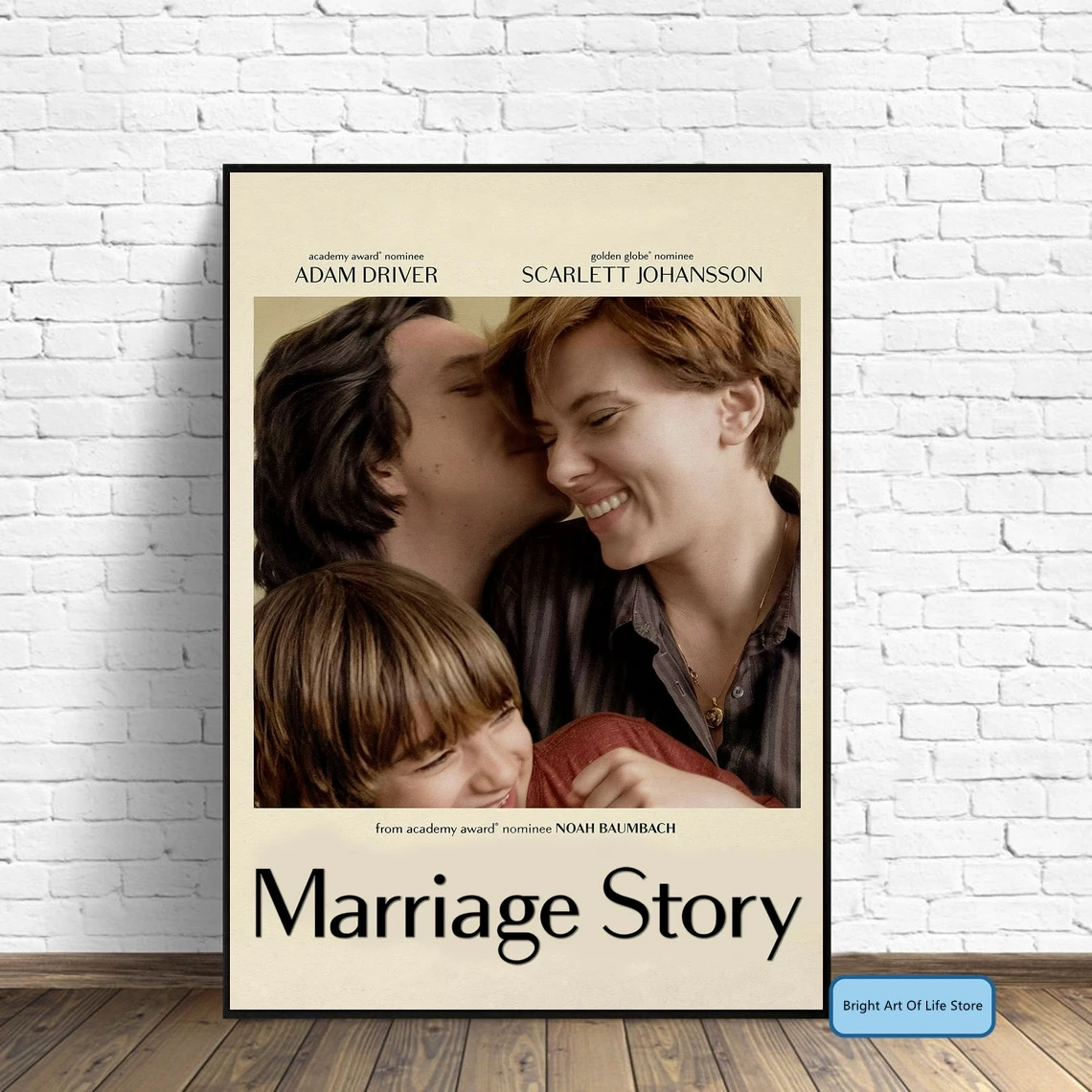 

Свадебная история (2019), фильм, плакат, Обложка, фотопечать, холст, настенное искусство, домашний декор (без рамки)